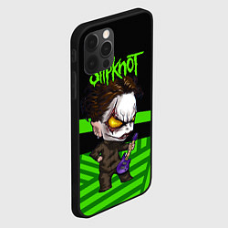 Чехол для iPhone 12 Pro Slipknot dark green, цвет: 3D-черный — фото 2