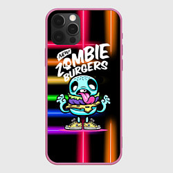 Чехол iPhone 12 Pro Zombie burgers - Pop Art