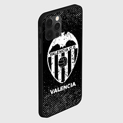 Чехол для iPhone 12 Pro Valencia с потертостями на темном фоне, цвет: 3D-черный — фото 2