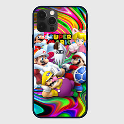 Чехол iPhone 12 Pro Super Mario - Gaming aesthetics - Collage