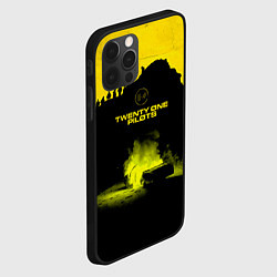 Чехол для iPhone 12 Pro Twenty One Pilots accident, цвет: 3D-черный — фото 2