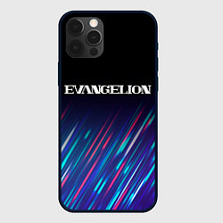 Чехол iPhone 12 Pro Evangelion stream