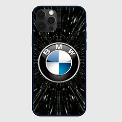 Чехол для iPhone 12 Pro БМВ эмблема, автомобильная тема, цвет: 3D-черный