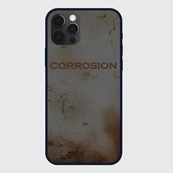 Чехол iPhone 12 Pro Corrosion - рыжая ржавчина