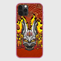 Чехол iPhone 12 Pro Огненный кролик
