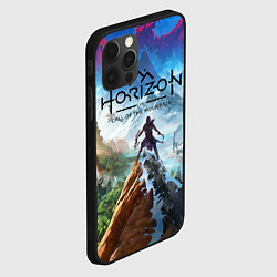 Чехол для iPhone 12 Pro Horizon call of the mountain keyart, цвет: 3D-черный — фото 2