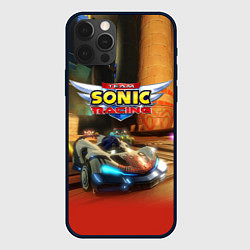 Чехол для iPhone 12 Pro Team Sonic racing - hedgehog - video game, цвет: 3D-черный