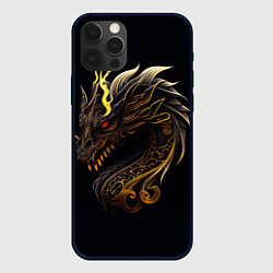 Чехол iPhone 12 Pro Китайский дракон - ирезуми