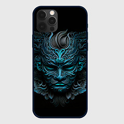 Чехол для iPhone 12 Pro Маска волшебника, цвет: 3D-черный