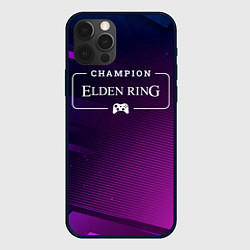 Чехол iPhone 12 Pro Elden Ring gaming champion: рамка с лого и джойсти