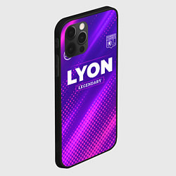 Чехол для iPhone 12 Pro Lyon legendary sport grunge, цвет: 3D-черный — фото 2