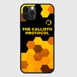 Чехол iPhone 12 Pro The Callisto Protocol - gold gradient: символ свер