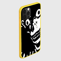 Чехол для iPhone 12 Pro Death Note - Рюк, цвет: 3D-желтый — фото 2
