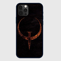 Чехол для iPhone 12 Pro Quake 1, цвет: 3D-черный