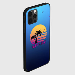 Чехол для iPhone 12 Pro Jamaica, цвет: 3D-черный — фото 2