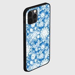 Чехол для iPhone 12 Pro Снежок, цвет: 3D-черный — фото 2