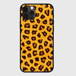 Чехол iPhone 12 Pro Текстура леопарда