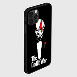 Чехол для iPhone 12 Pro God of war - Кратос отец войны, цвет: 3D-черный — фото 2