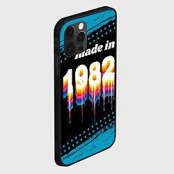 Чехол для iPhone 12 Pro Made in 1982: liquid art, цвет: 3D-черный — фото 2