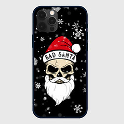 Чехол для iPhone 12 Pro Christmas Bad Santa, цвет: 3D-черный