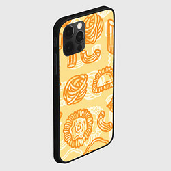 Чехол для iPhone 12 Pro Макарошки, цвет: 3D-черный — фото 2