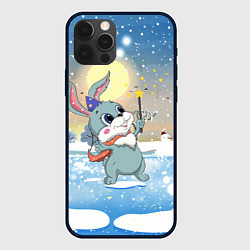 Чехол iPhone 12 Pro Зайка с волшебной палочкой
