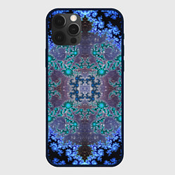 Чехол для iPhone 12 Pro Космические фракталы, цвет: 3D-черный