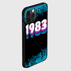 Чехол для iPhone 12 Pro Made in 1983: vintage art, цвет: 3D-черный — фото 2