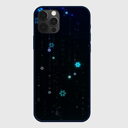 Чехол iPhone 12 Pro Снежиночки