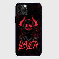 Чехол для iPhone 12 Pro Slayer - рок 80-х, цвет: 3D-черный