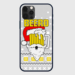 Чехол iPhone 12 Pro Свитер с пивом beerd