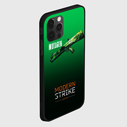 Чехол для iPhone 12 Pro Mutagen - Modern strike online, цвет: 3D-черный — фото 2