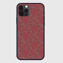 Чехол iPhone 12 Pro Красные розы