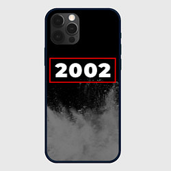 Чехол iPhone 12 Pro 2002 - в красной рамке на темном
