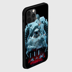 Чехол для iPhone 12 Pro DOOM во льду, цвет: 3D-черный — фото 2