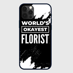 Чехол iPhone 12 Pro Worlds okayest florist - dark