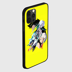 Чехол для iPhone 12 Pro Дэвид, Люси и Ребекка - Cyberpunk Edgerunners, цвет: 3D-черный — фото 2