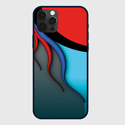 Чехол iPhone 12 Pro Разноцветные ручейки