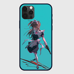 Чехол для iPhone 12 Pro Надзуна Нанакуса арт, цвет: 3D-черный