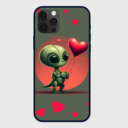 Чехол iPhone 12 Pro Влюбленный инопланетянин