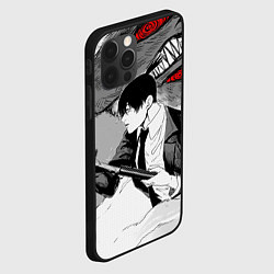 Чехол для iPhone 12 Pro Аки и демон лис, цвет: 3D-черный — фото 2