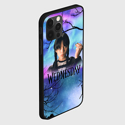 Чехол для iPhone 12 Pro Уэнсдэй черные ветки, цвет: 3D-черный — фото 2