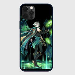 Чехол для iPhone 12 Pro Аль-Хайтам - взрыв стихий, цвет: 3D-черный