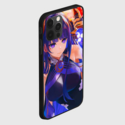 Чехол для iPhone 12 Pro Шогун Райден лежит, цвет: 3D-черный — фото 2