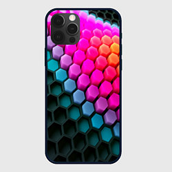 Чехол iPhone 12 Pro Шейповые грани
