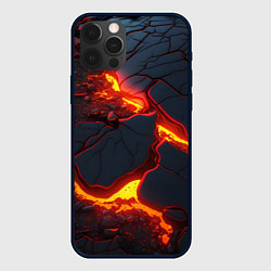 Чехол iPhone 12 Pro Красивая неоновая лава