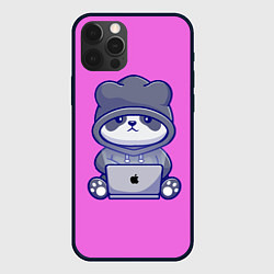Чехол iPhone 12 Pro Розовая яблочная панда
