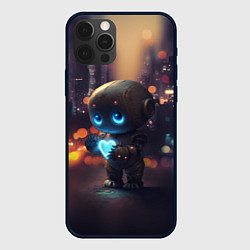 Чехол iPhone 12 Pro Робот с сердцем