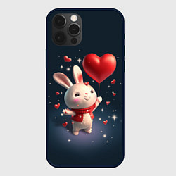 Чехол iPhone 12 Pro Кролик с шариком
