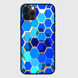 Чехол iPhone 12 Pro Абстракция неоновая